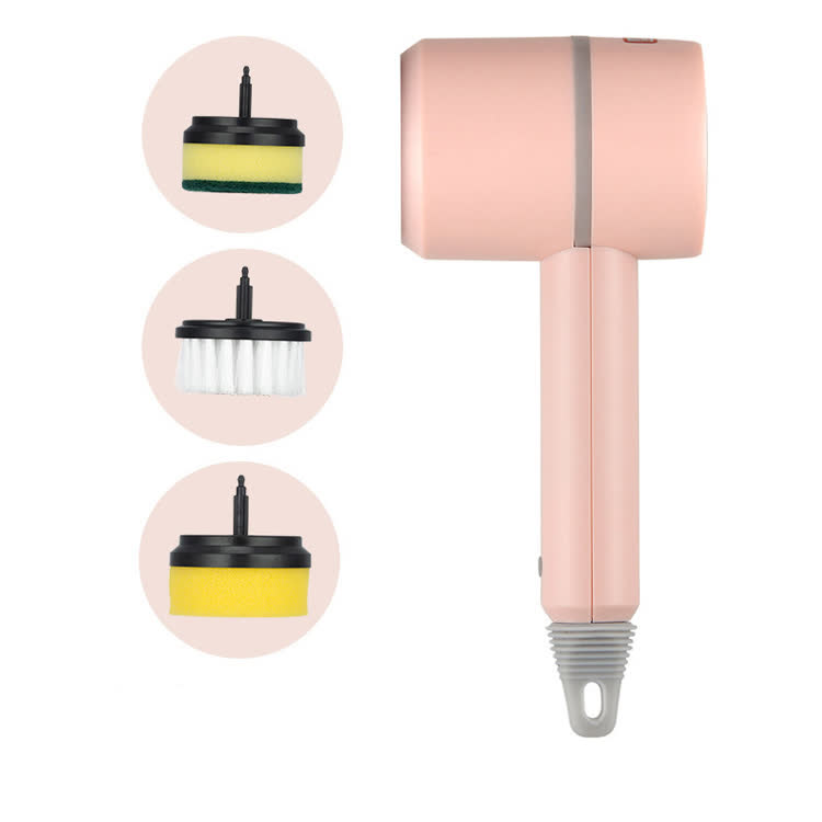 Multifunctional Electric Household Brush - PINK 3 - image 11