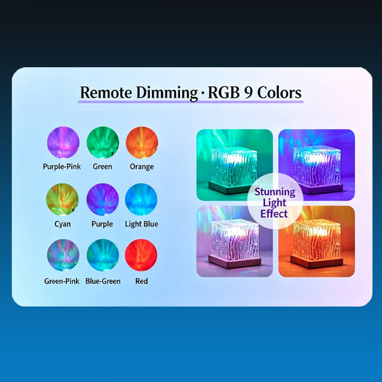 Aurora Flame Starsky Romantic Projection Lamp - image 3