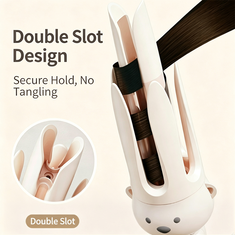 Fully Automatic Dual-slot Hair Curler - image 3