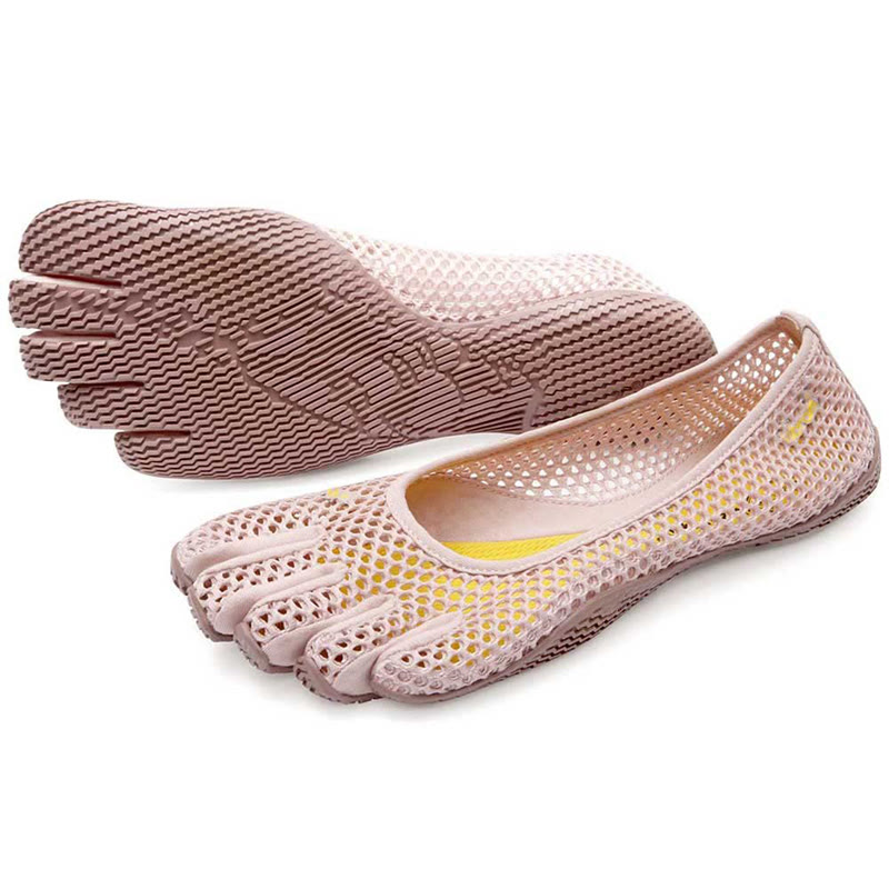 Women's Five-toe Comprehensive Training Shoes, Yoga Pilates Fitness Dance Footwear, Barefoot Non-slip Split-toe Sneakers - Pink - US 9 (41) - image 2