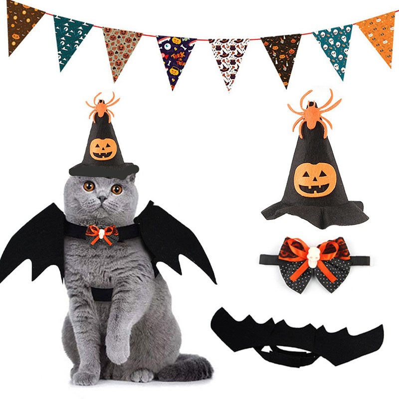 Cute Puppy Cat Dress Up Accessories For Halloween Party - Set 2 - M - image 2