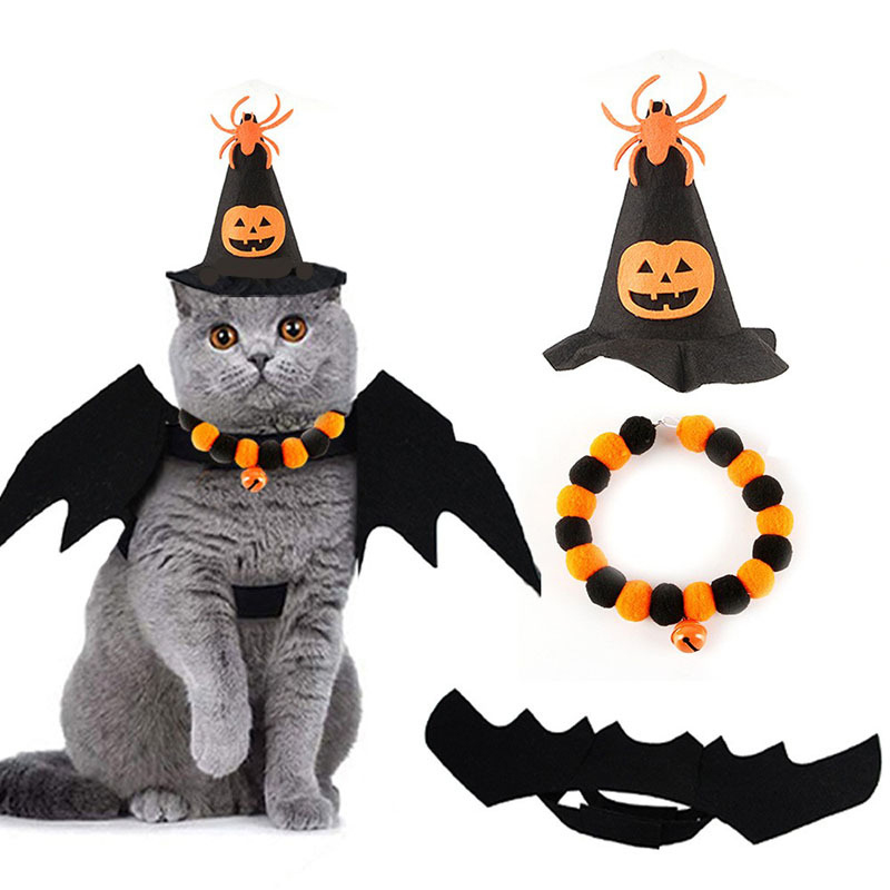 Cute Puppy Cat Dress Up Accessories For Halloween Party - Set 1 - M - image 1