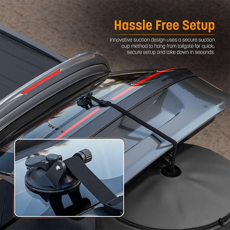 Portable Changing Room Tent - Instant Pop Up Privacy Pod With Suction Cup For Suv Liftgate, For Camping, Shower, Beach And Toile - image 3