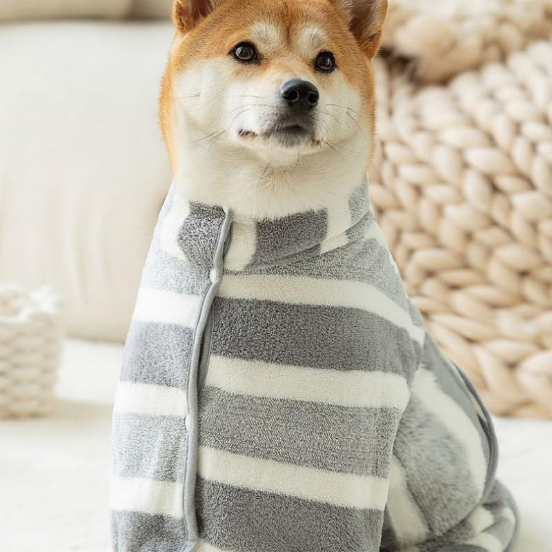 Quick Dry Dog Bathrobe, Adjustable Wrap Towel For Small, Medium And Large Dogs, Quick Drying After Bathing, Travel Grooming - image 4
