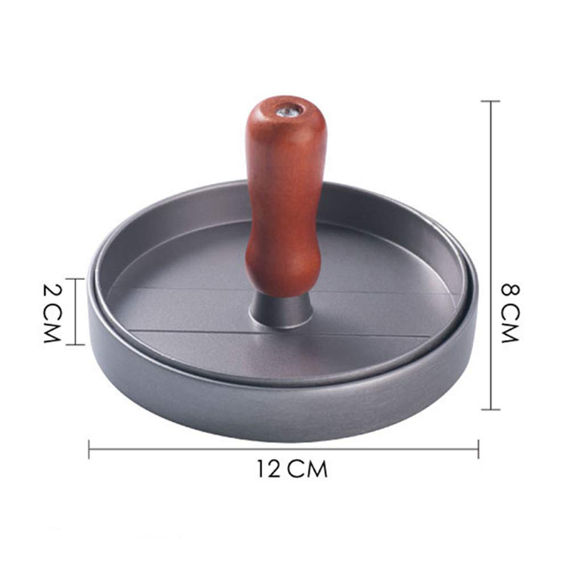 Hamburger Meat Press - Non-stick Burger Press Aluminum Mold Press Party Maker - image 3