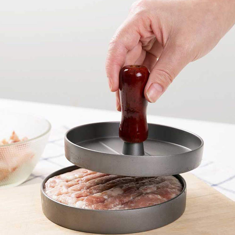 Hamburger Meat Press - Non-stick Burger Press Aluminum Mold Press Party Maker - image 2