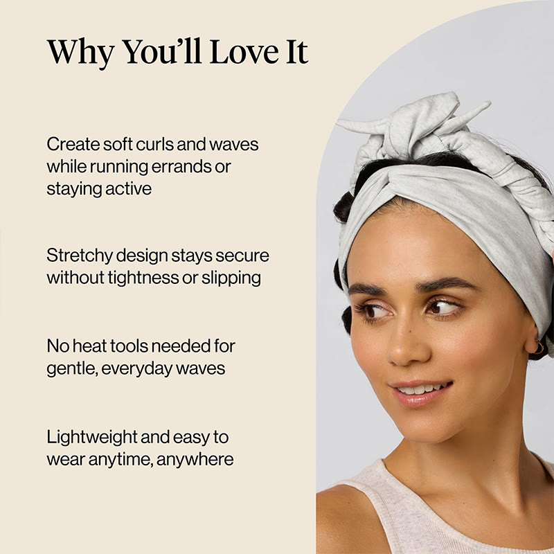 Heatless Curling Headband For Women Achieves Heatless Curls Overnight, No Heat Damage - image 2