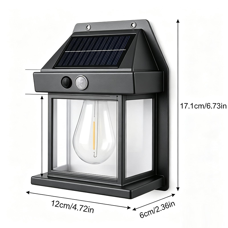 Solar Wall Lanterns Outdoor With 3 Modes, Dusk To Dawn Motion Sensor - image 2