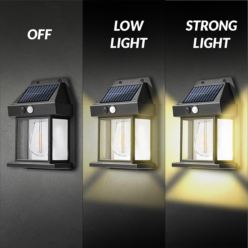 Solar Wall Lanterns Outdoor With 3 Modes, Dusk To Dawn Motion Sensor - image 9
