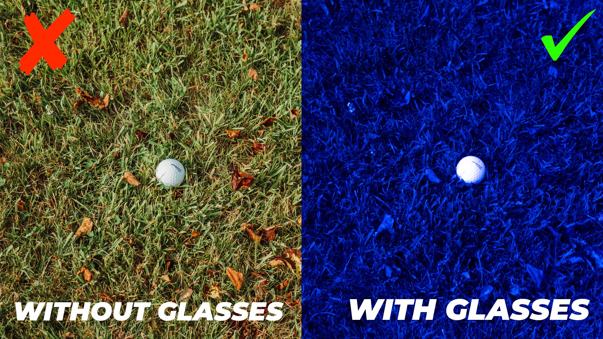 Golf Ball Finder Glasses For Locating Lost Golf Balls - With Protective Case, Hanging Golf Bag Clip And Cleaning Cloth - image 4