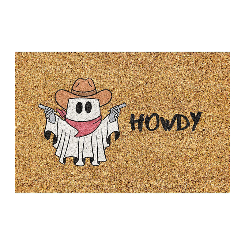 Doormat Halloween Thanks Giving Decor Mat Welcome Front Porch Decor Doormat For The Entrance Way - Howdy - 15.7" × 23.6" - image 2