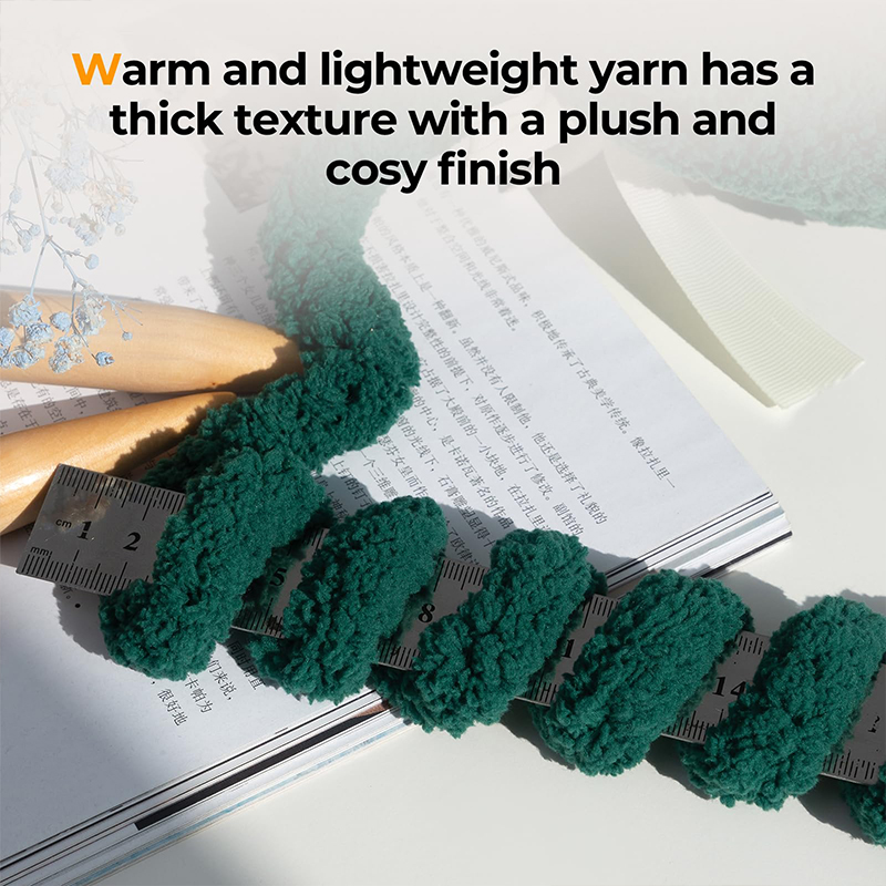 Chunky Yarn For Hand Knitting Soft Plush Yarn Bulky - image 20