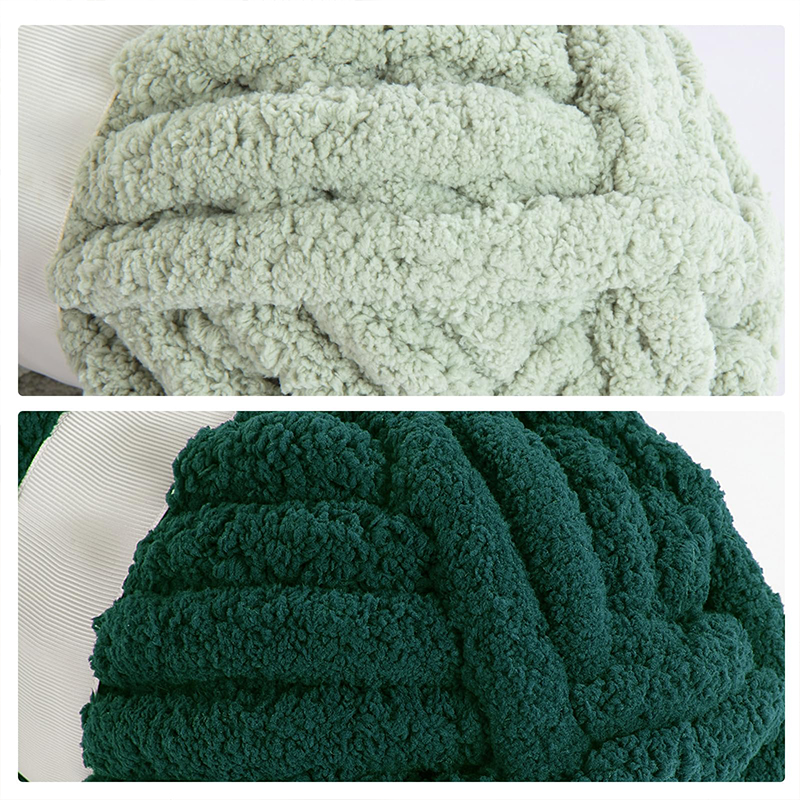 Chunky Yarn For Hand Knitting Soft Plush Yarn Bulky - image 22