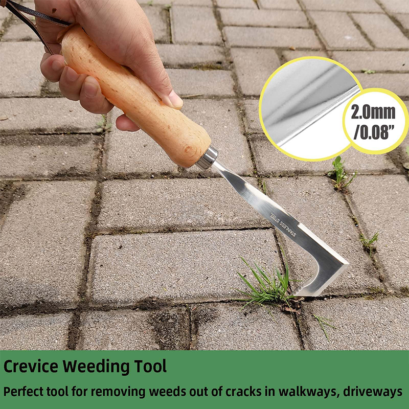 Crack Weeder Stainless Steel Crevice Weeding Tool Weeder Tool - image 4