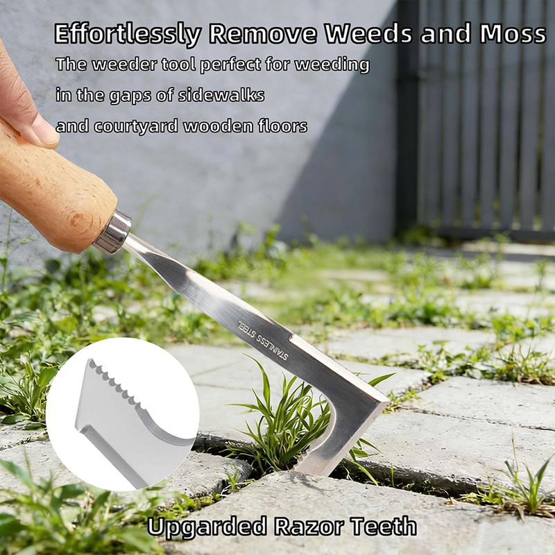 Crack Weeder Stainless Steel Crevice Weeding Tool Weeder Tool - image 2