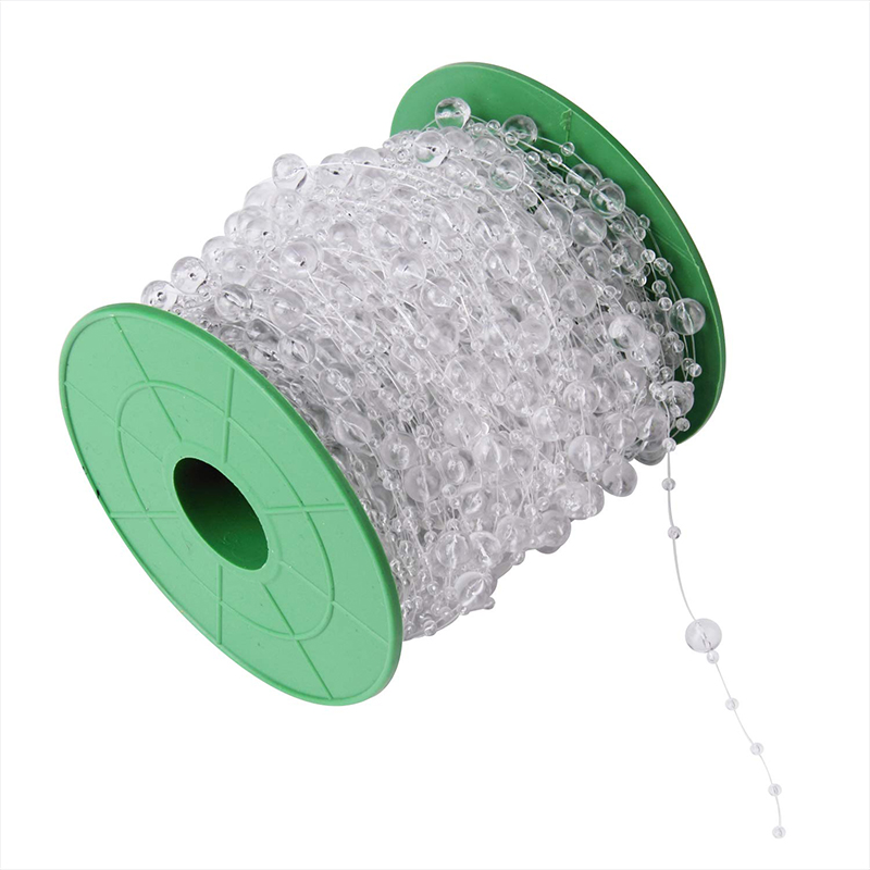 Crystal Acrylic Bead Garland Wedding Centerpiece Floral Crafting Diy Accessory - image 8