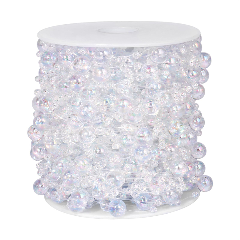 Crystal Acrylic Bead Garland Wedding Centerpiece Floral Crafting Diy Accessory - image 15