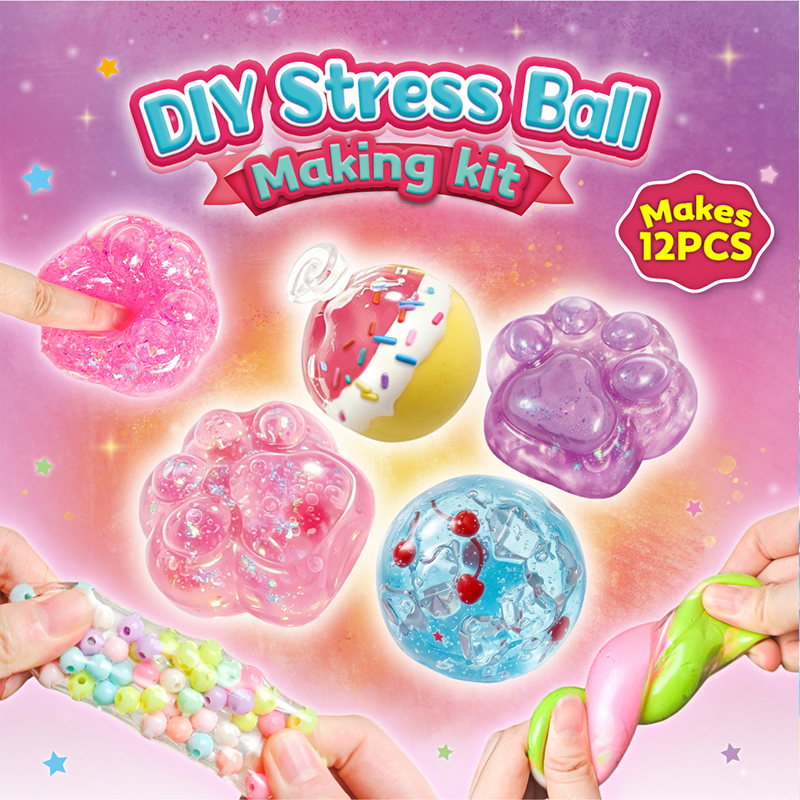 Diy Stress Ball Making Kit With Fillers For Adult Asmr Anxiety Relief & Sensory Play - image 2
