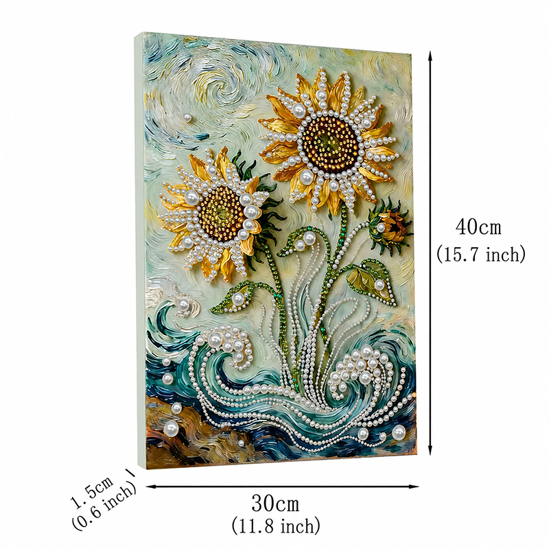 Diamond Painting Kit For Adults Diy Art With Frame 15.7x11.8in - image 2