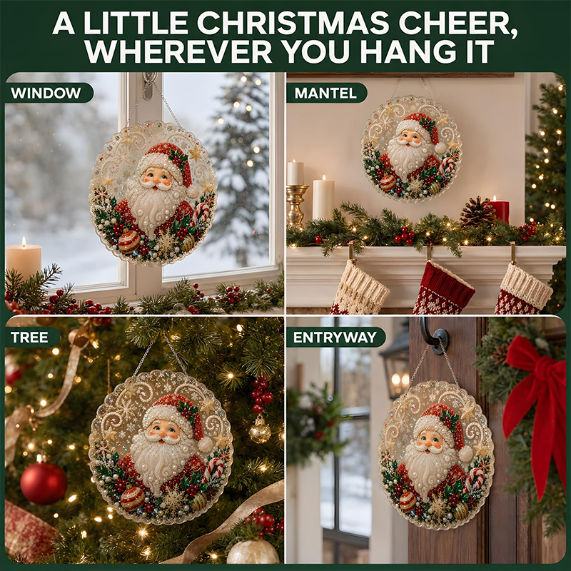 Christmas Pearl Diamond Art Kit For Adults Diy Craft - image 19