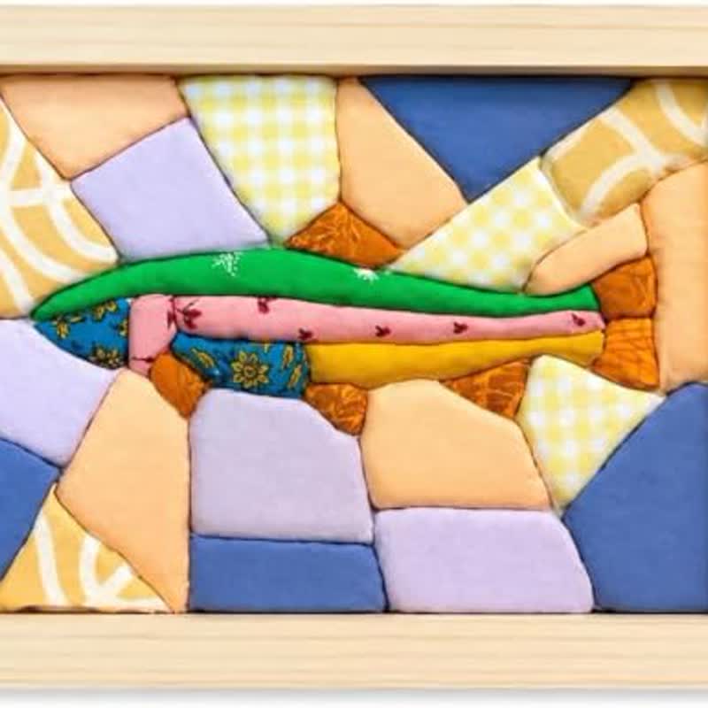 Diy Fabric Poke Art Decorations Kit For Adults No-sew - 13# - 7.9 × 7.9 in (20 × 20 cm) - image 13