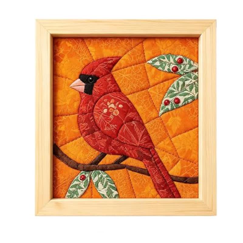 Diy Fabric Poke Art Decorations Kit For Adults No-sew - 7# - 7.9 × 7.9 in (20 × 20 cm) - image 7