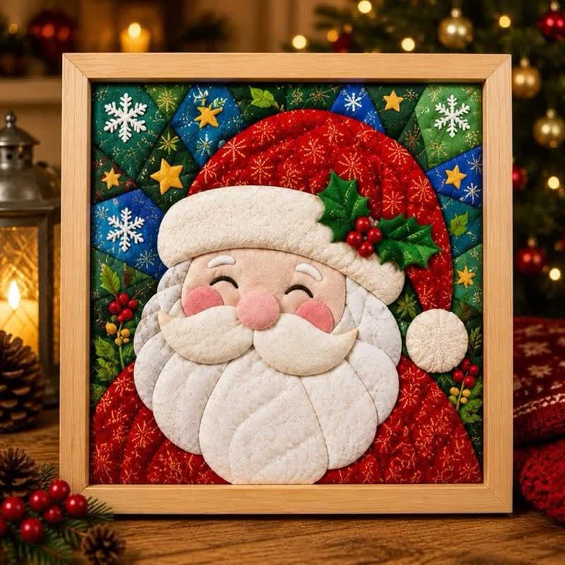 Diy Fabric Poke Art Decorations Kit For Adults No-sew - 2# - 7.9 × 7.9 in (20 × 20 cm) - image 2