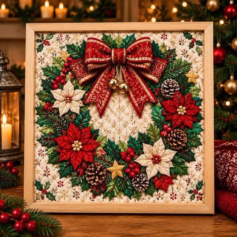 Diy Fabric Poke Art Decorations Kit For Adults No-sew - 1# - 7.9 × 7.9 in (20 × 20 cm) - image 1