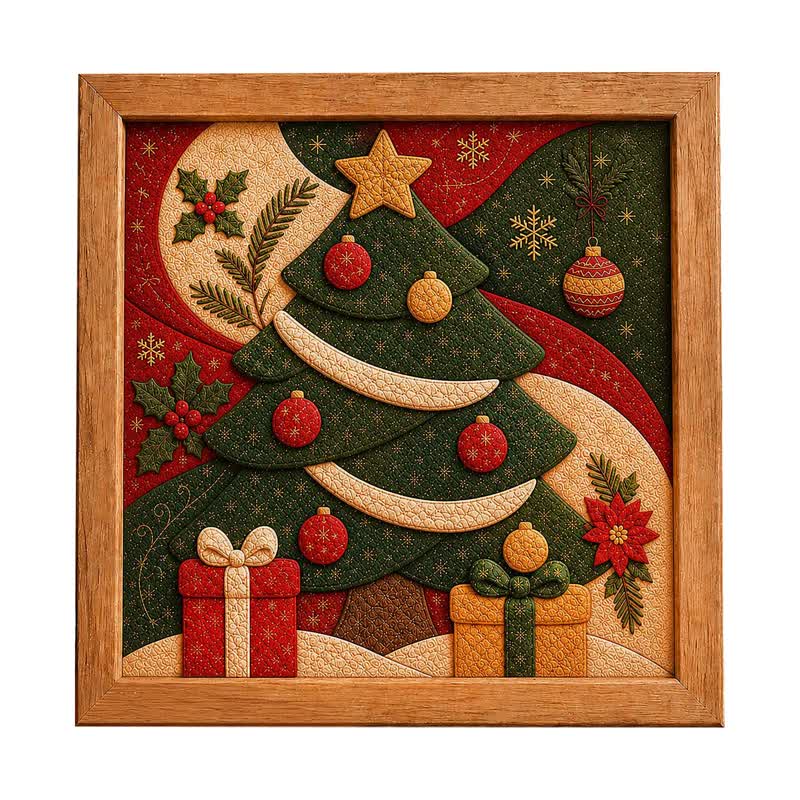 Diy Fabric Poke Art Decorations Kit For Adults No-sew - 22# - 7.9 × 7.9 in (20 × 20 cm) - image 22