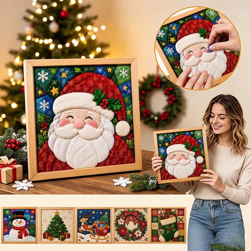 Diy Fabric Poke Art Decorations Kit For Adults No-sew - image 39