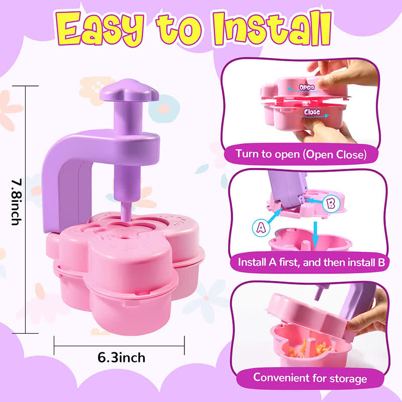 Flower Bouquet Craft Kit Flowers Market Toy Educational Toys Fun Diy Activity Set Christmas Birthday Gift - image 10