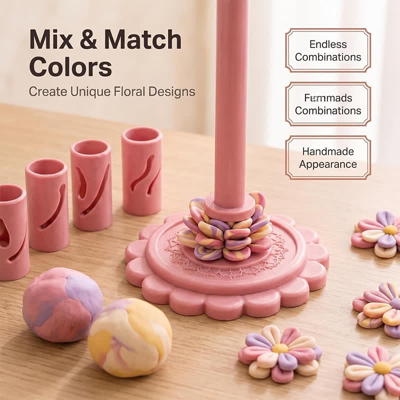 Diy Clay Flower Bouquet Making Kit - image 7