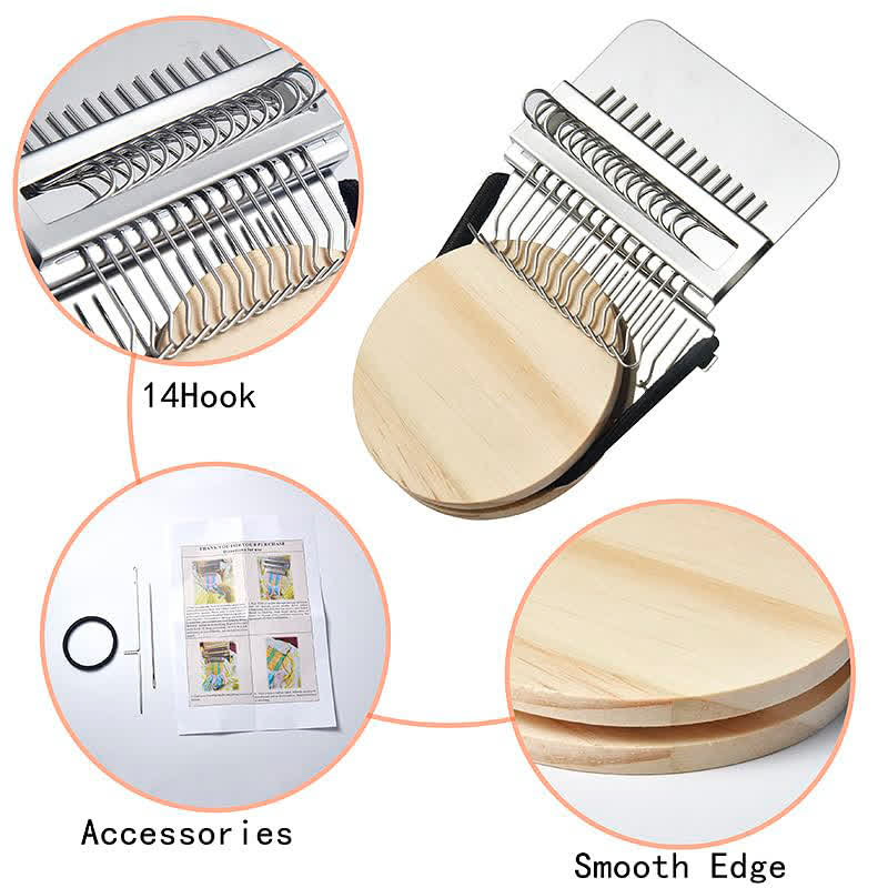 Knit Patch Kit Portable Darning Loom Kit For Beginners - image 3