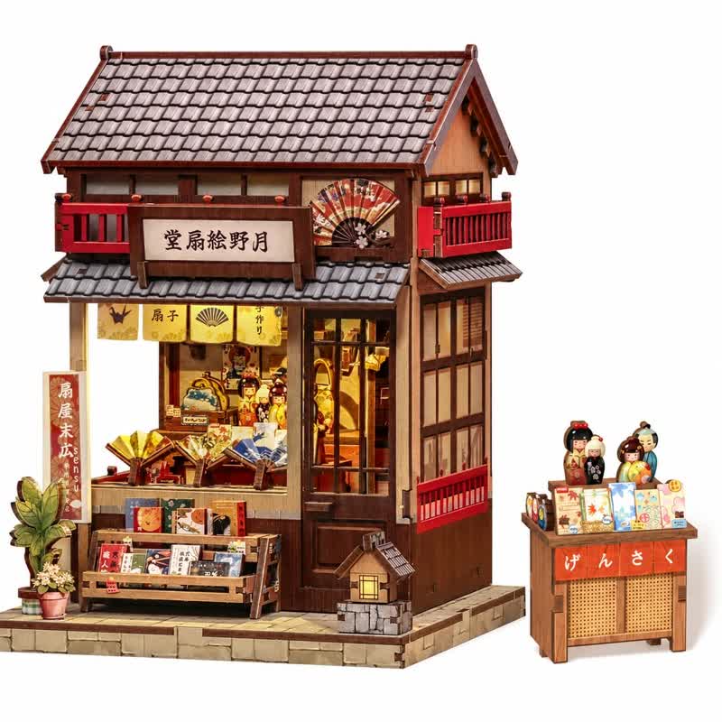 Japanese Book Nook Kit, Diy Miniature House Kits For Adults - 4# - image 6