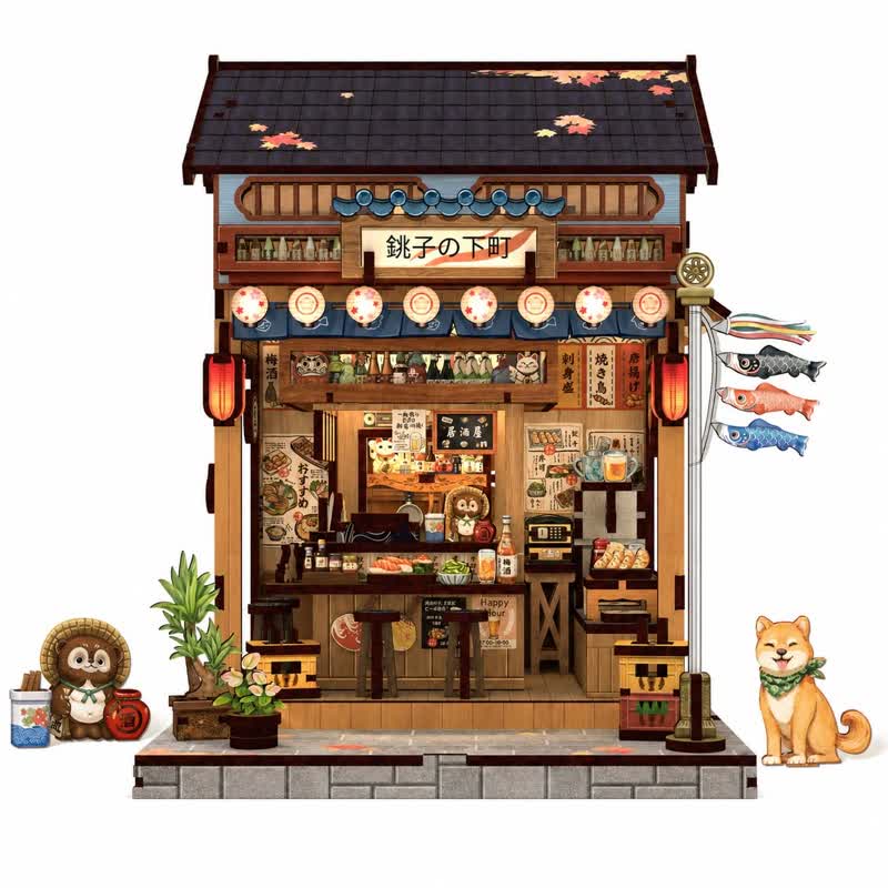 Japanese Book Nook Kit, Diy Miniature House Kits For Adults - 5# - image 7