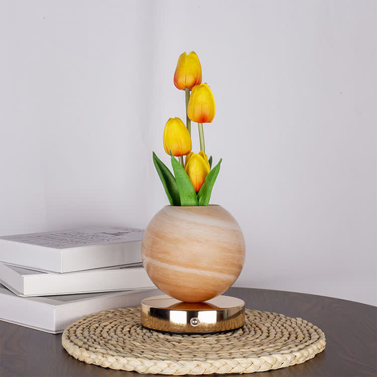 Tulip Ambient Emotional Soothing Bedroom Lamp - one size - Orange - image 13