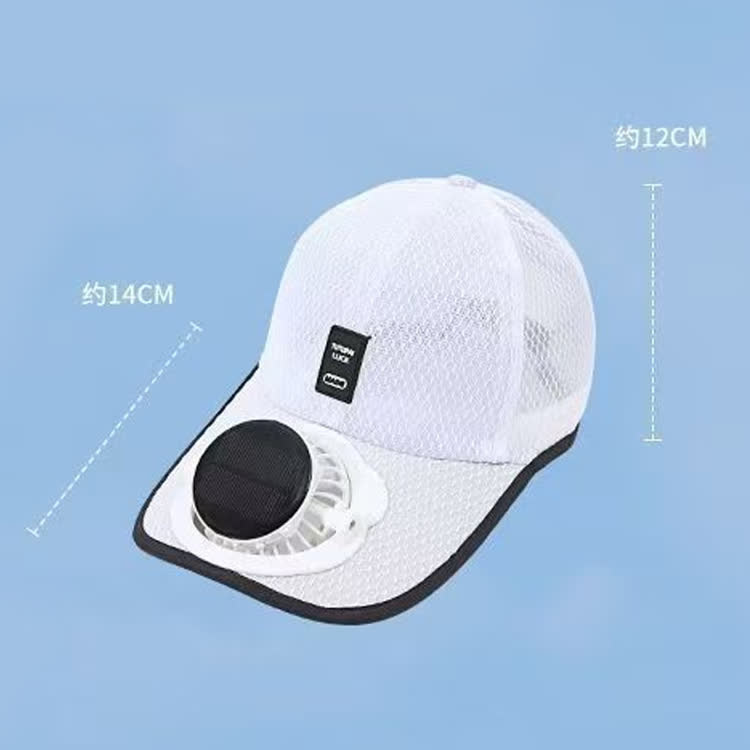 Outdoor Sun Protection Solar-powered Fan & Baseball Cap - image 14