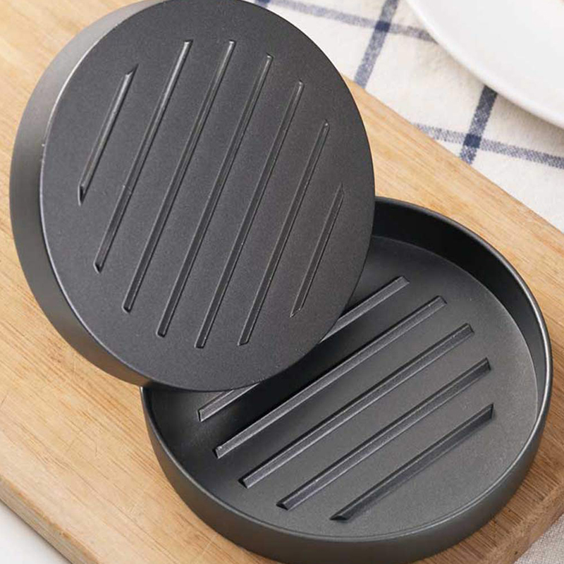Hamburger Meat Press - Non-stick Burger Press Aluminum Mold Press Party Maker - image 6