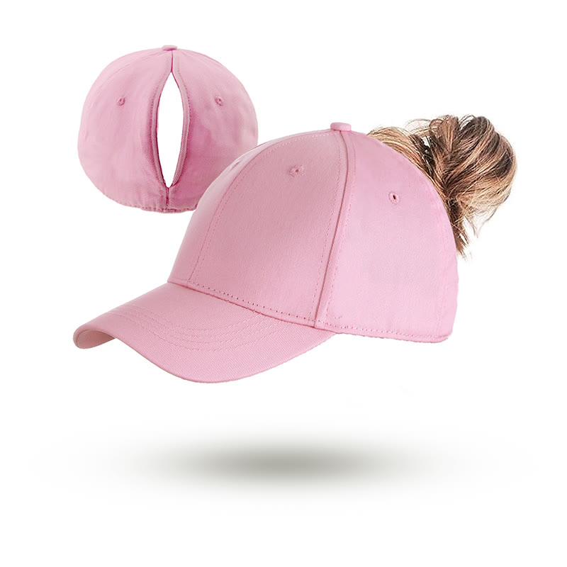 Adventure Fit Women's Baseball Cap With Magnetic Closure For Ponytails - Pink - one size - image 4