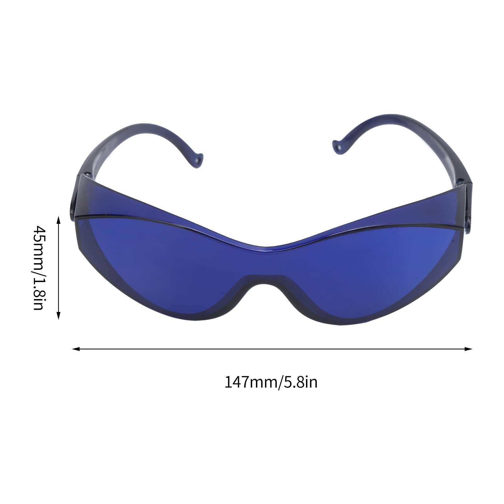 Golf Ball Finder Glasses For Locating Lost Golf Balls - With Protective Case, Hanging Golf Bag Clip And Cleaning Cloth - image 6