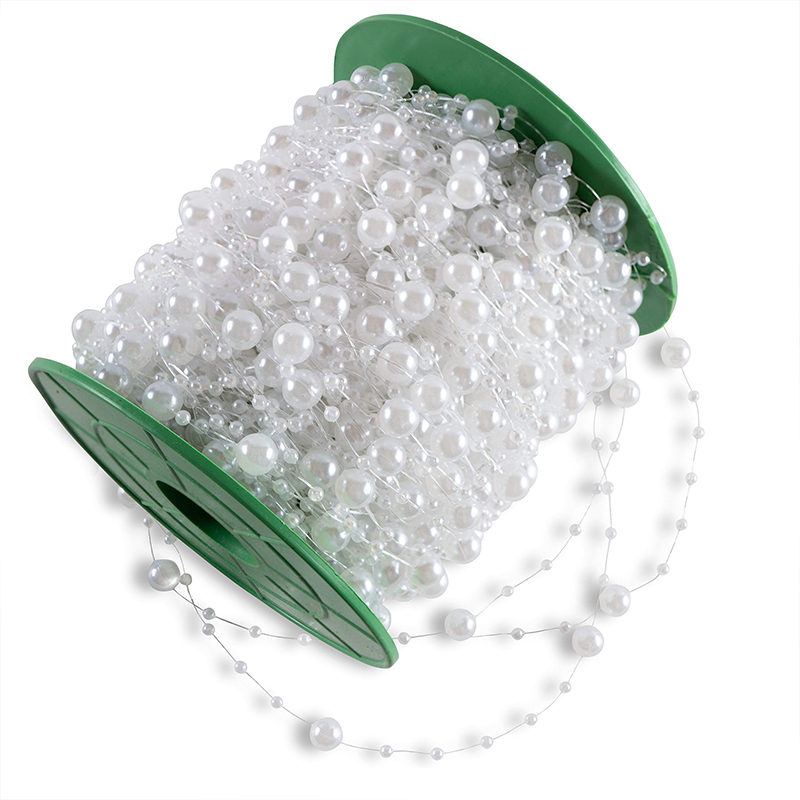 Crystal Acrylic Bead Garland Wedding Centerpiece Floral Crafting Diy Accessory - image 3
