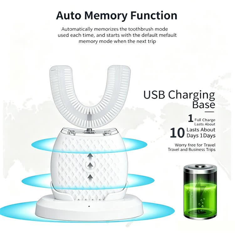 Cold Light Whitening High-frequency Acoustic Waves Electric Toothbrush - image 5