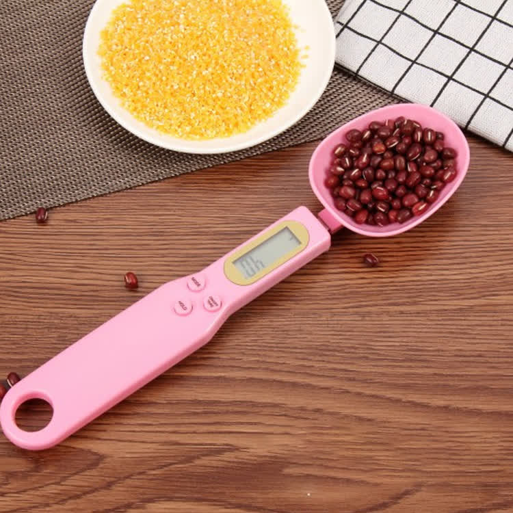 Health Management Digital Display Measuring Spoon - Pink - image 3