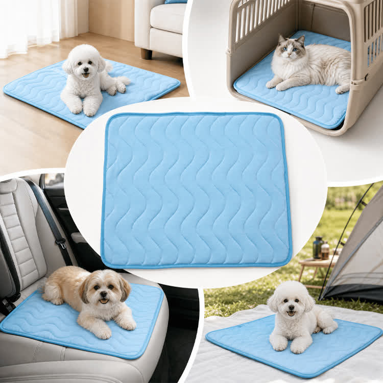 Pet Comfor Summer Cooling Ice-silk Seat Cushion - image 9