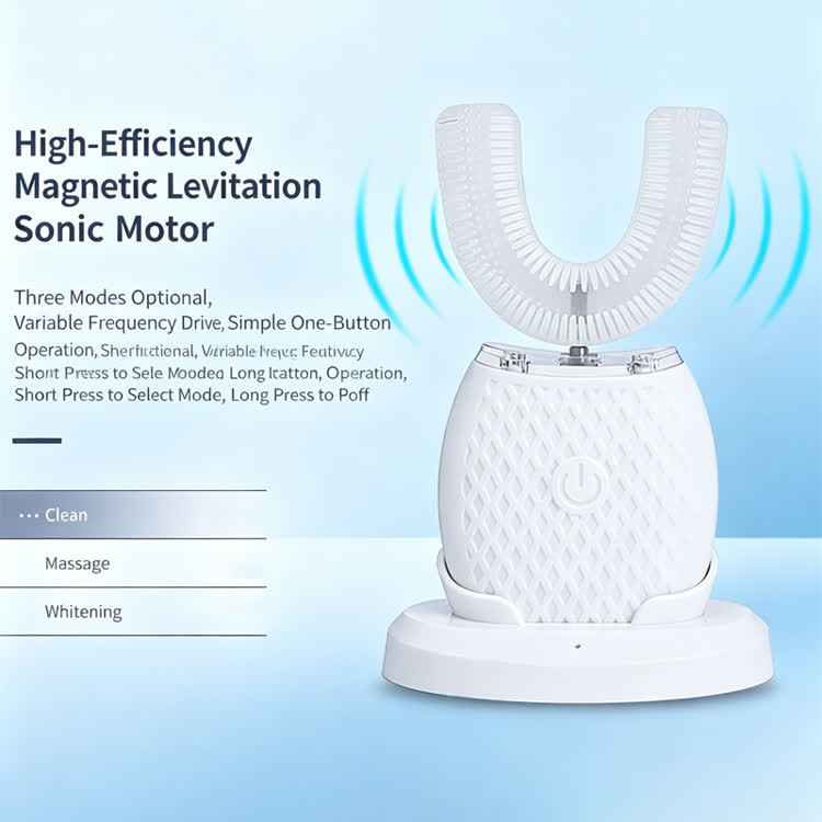 Cold Light Whitening High-frequency Acoustic Waves Electric Toothbrush - image 4