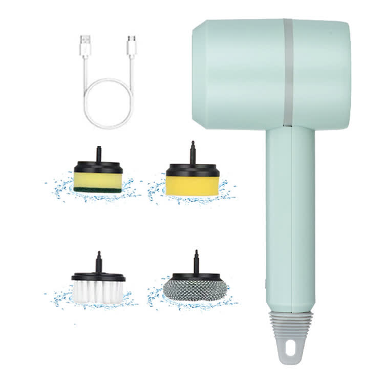 Multifunctional Electric Household Brush - GREEN 4 - image 15