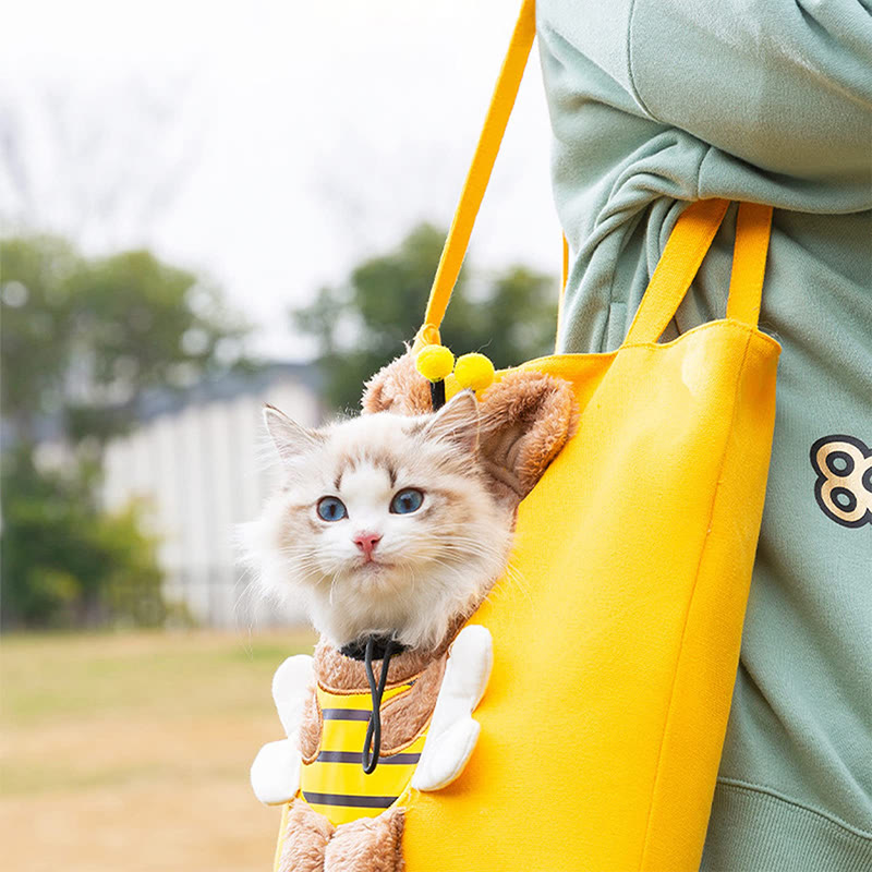 Portable Kitten Puppy Tote, Comfort Carriers Handbag For Outdoor Shopping Camping - image 13