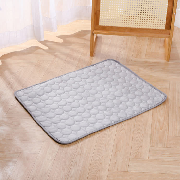 Pet Comfor Summer Cooling Ice-silk Seat Cushion - Grey - 2XL (150*100CM) - image 16