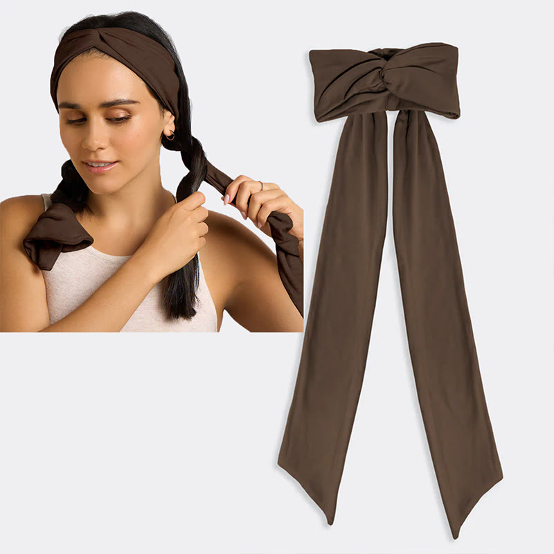 Heatless Curling Headband For Women Achieves Heatless Curls Overnight, No Heat Damage - Coffee - image 8