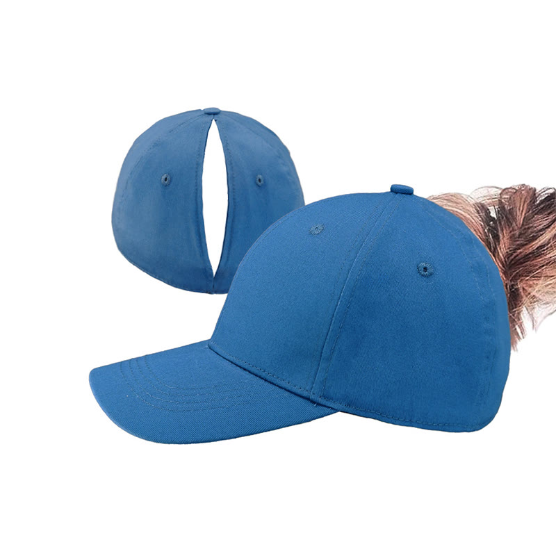 Adventure Fit Women's Baseball Cap With Magnetic Closure For Ponytails - Blue - one size - image 11